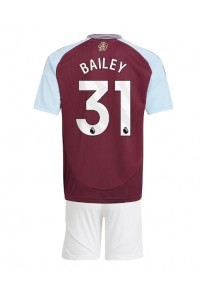 Aston Villa Leon Bailey #31 Babytruitje Thuis tenue Kind 2024-25 Korte Mouw (+ Korte broeken)